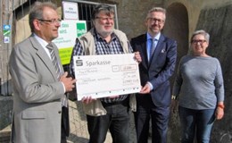 Spendenübergabe an den Oberpfälzer Waldverein.